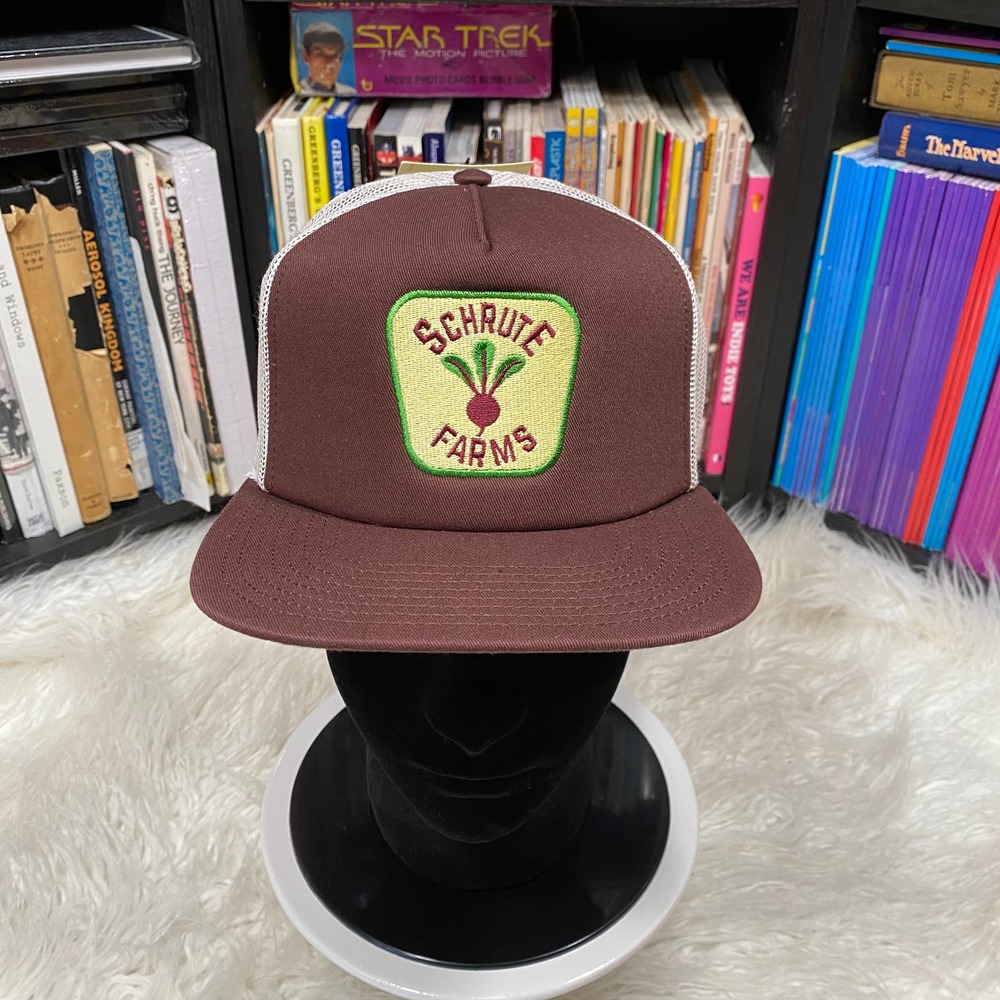 THE OFFICE SCHRUTE FARMS TRUCKER HAT "NWT"